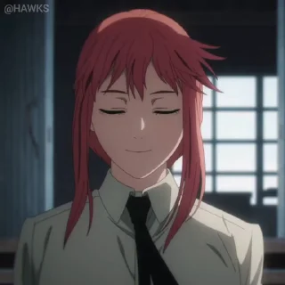 😌 emoji ⛓ Chainsaw Man-2 (@TodorokiShouto) Telegram sticker 21 of 50