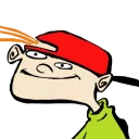 🙂 emoji Ed Edd n Eddy Telegram sticker 1 of 45