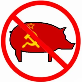 Sticker from Pigs