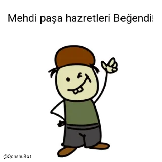 👍 emoji Mehdi paşa hazretleri @Qonshubot Telegram sticker 20 of 31