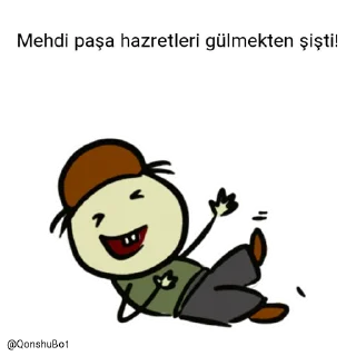🤣 emoji Mehdi paşa hazretleri @Qonshubot Telegram sticker 23 of 31