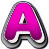 💜 emoji ABC | TGPremiumFonts Telegram sticker 1 of 138