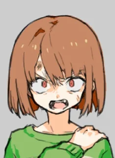 😠 emoji Chara by トイレ | @Mugen_no_Majo Telegram sticker 9 of 18