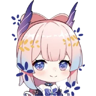 💐 emoji Kokomi Telegram sticker 13 of 120
