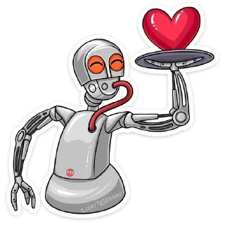 ❤️ emoji Atomic Heart Telegram sticker 11 of 20