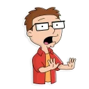 😲 emoji American Dad! Telegram sticker 18 of 20