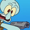 Sticker from Squidward