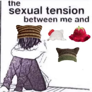 ♥️ emoji the sexual tension between me and @weeklyshitposting Telegram sticker 24 of 70