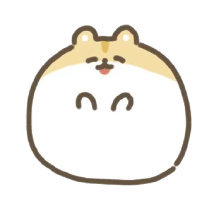Sticker from Moving Hamster 🐹 @MochaStickers