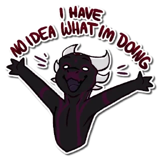 😃 emoji @dumbderg insanity Telegram sticker 16 of 65
