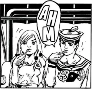 🍧 emoji Jojolion Telegram sticker 7 of 53