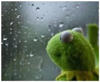 😞 emoji Kermit Telegram sticker 5 of 55