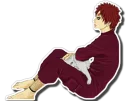 😪 emoji Sabaku no Gaara [รקร] Telegram sticker 5 of 120