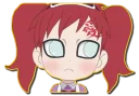 😶 emoji Sabaku no Gaara [รקร] Telegram sticker 20 of 120