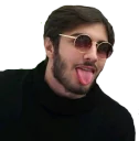 😎 emoji Blur Telegram sticker 14 of 46