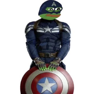 😒 emoji @MemeKiri PePe Telegram sticker 7 of 8