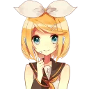 😊 emoji Kagamine Rin/Len @Nekostickerss Telegram sticker 10 of 120