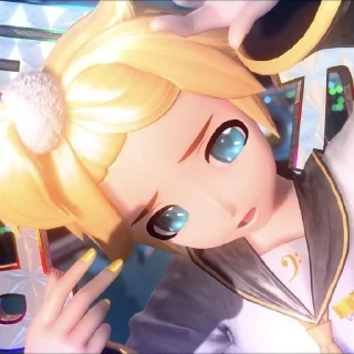 ⭐ emoji ~ Kagamine Len ~ Telegram sticker 18 of 47
