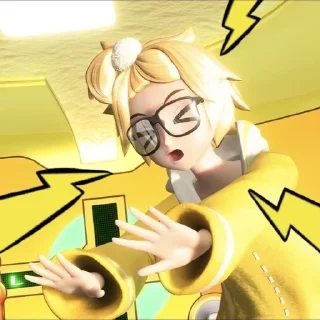 ⭐ emoji ~ Kagamine Len ~ Telegram sticker 13 of 47