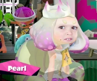 Sticker from cursed splatoon images