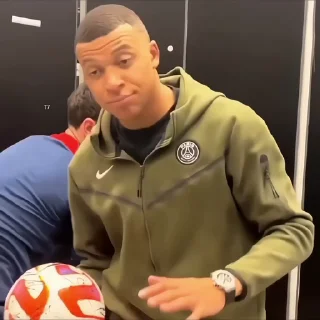 🐢 emoji 'Mbappé | @iStickerLand, Telegram sticker 14 of 81