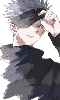 🔯 emoji Satoru Gojo Telegram sticker 18 of 52