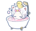 Sticker from Mafumafu Sticker (cat) vol. 2