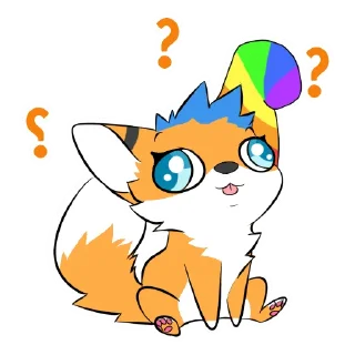 🤤 emoji FuzzyTheFox by Pulex Telegram sticker 12 of 53