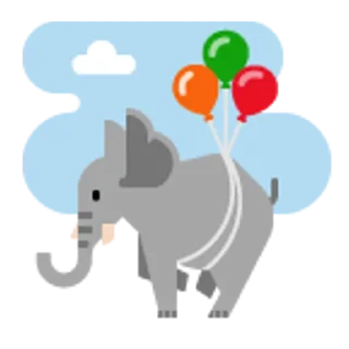 🐘 emoji El Pack de la Rata Telegram sticker 16 of 49