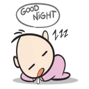 😴 emoji ni ni 1 Telegram sticker 10 of 100