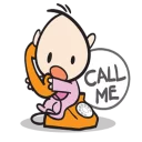 📞 emoji ni ni 1 Telegram sticker 21 of 100