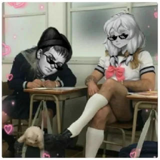 Sticker from Хуй бумажный