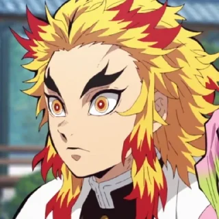 😐 emoji Rengoku @H4shira Telegram sticker 8 of 60
