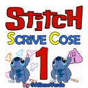 Sticker from Stitch scrive cose
