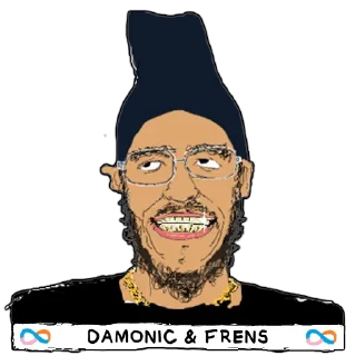 🚬 emoji Damonic&frens Telegram sticker 8 of 48