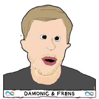 👄 emoji Damonic&frens Telegram sticker 10 of 48