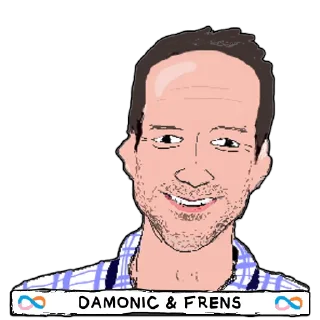 🙂 emoji Damonic&frens Telegram sticker 12 of 48