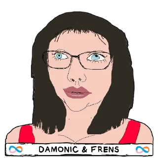 💋 emoji Damonic&frens Telegram sticker 16 of 48