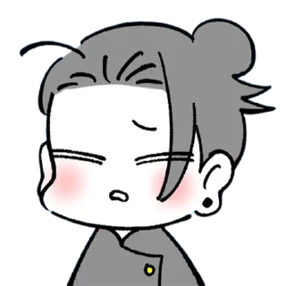 😳 emoji Jujutsu Kaisen 4 (@TodorokiShouto) Telegram sticker 9 of 88
