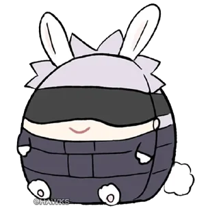 🐰 emoji Jujutsu Kaisen 3 (@TodorokiShouto) Telegram sticker 3 of 120