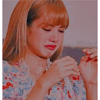 😭 emoji lisa Telegram sticker 12 of 31