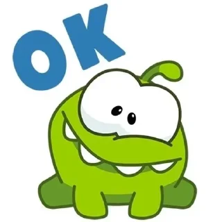 Sticker from Om Nom
