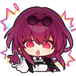 Sticker from Honkai Star rail by @Headless_