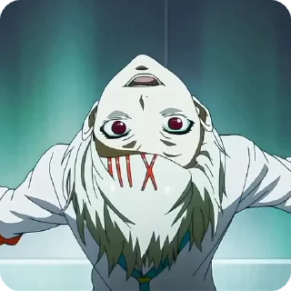 ⭐️ emoji ೃ࿐ @Animes_Stickers | Suzuya Juuzou @pinterest_to_stickerbot Telegram sticker 19 of 22