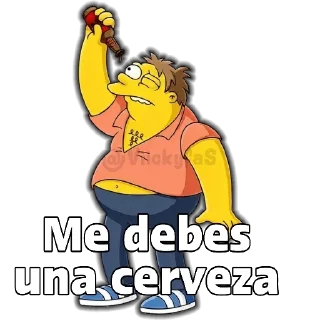 Sticker from cerveza 🍺
