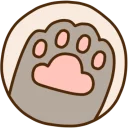 ✋ emoji Pusheen Telegram sticker 13 of 62