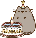 🎂 emoji Pusheen Telegram sticker 12 of 62