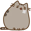 😔 emoji Pusheen Telegram sticker 22 of 34
