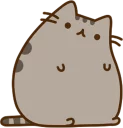 😞 emoji Pusheen Telegram sticker 20 of 34