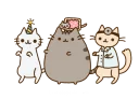 👯 emoji Pusheen Telegram sticker 21 of 34